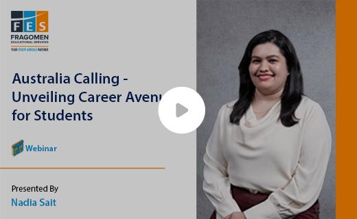 Australia Calling - Revealing Career Avenues for Students | Fragomen Educational Services
